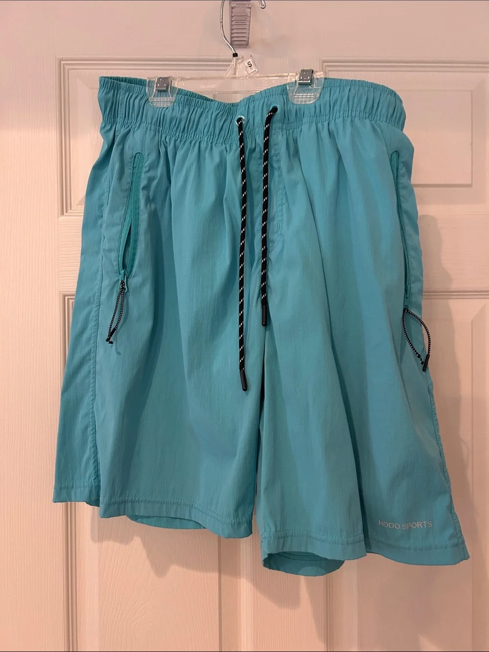 J. Crew khaki shorts and Turquoise Athletic Drawstring Swim shorts. 2 pieces
